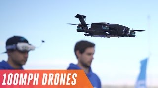 Still from Racing drones at 100 MPH in the Las Vegas Drone Rodeo